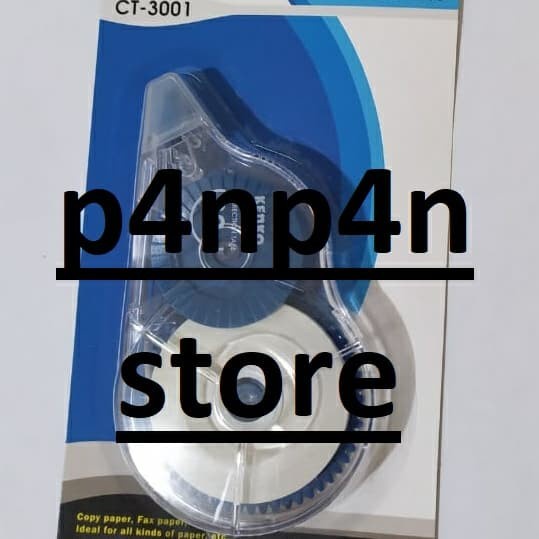 

Unik Kenko Correction Tape Ct 3001(30M X 5Mm)/ Tip-X Kertas Kenko Ct 3001 Hot Sale