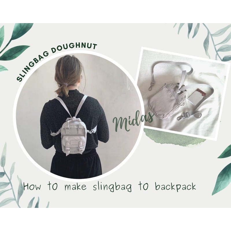 3.3 CRAZY SALE !! TAS SELEMPANG / SLINGBAG DOUGHNUT MACCARON