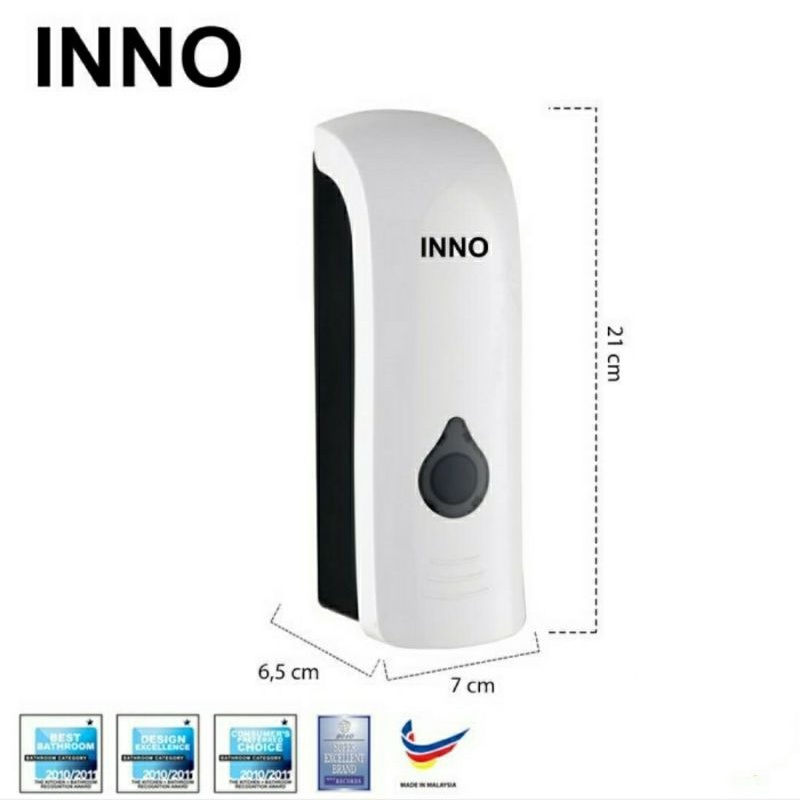 INNO Soap Dispenser Single Black/White/Dispenser Sabun Cair Hand Sanitizer