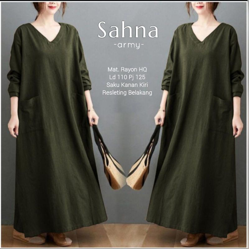 SAHNA DRES WANITA TERBARU