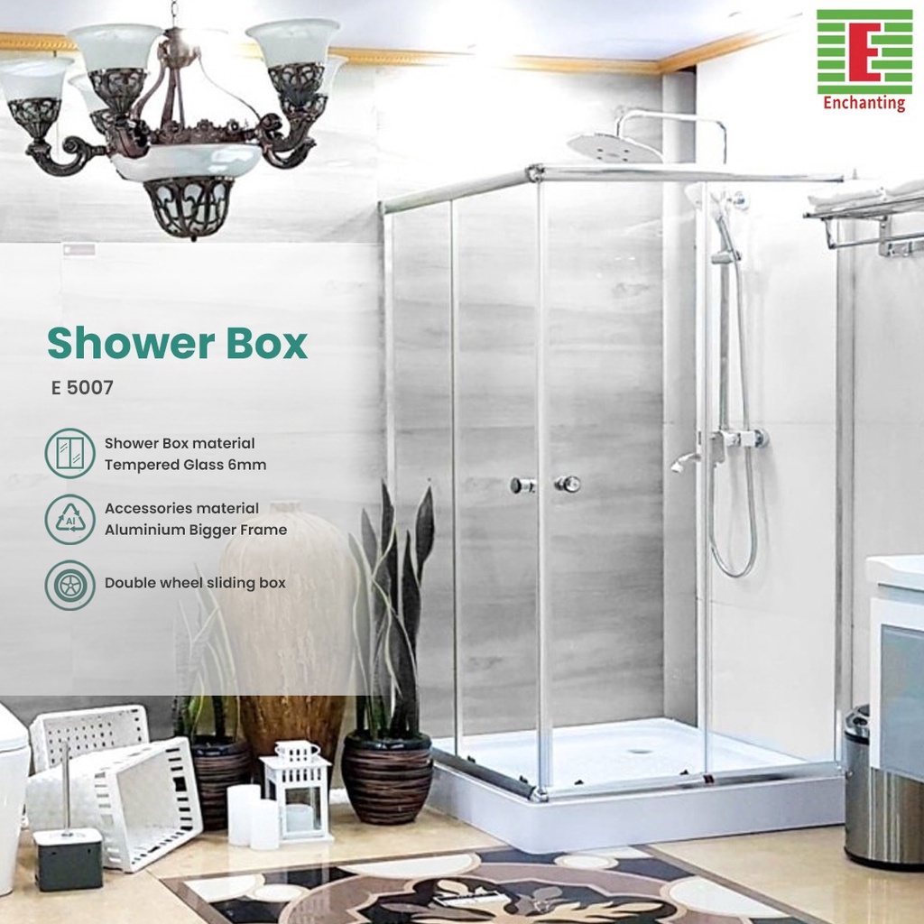 Jual Shower Box Kamar Mandi Europe Enchanting E5007 Shopee Indonesia