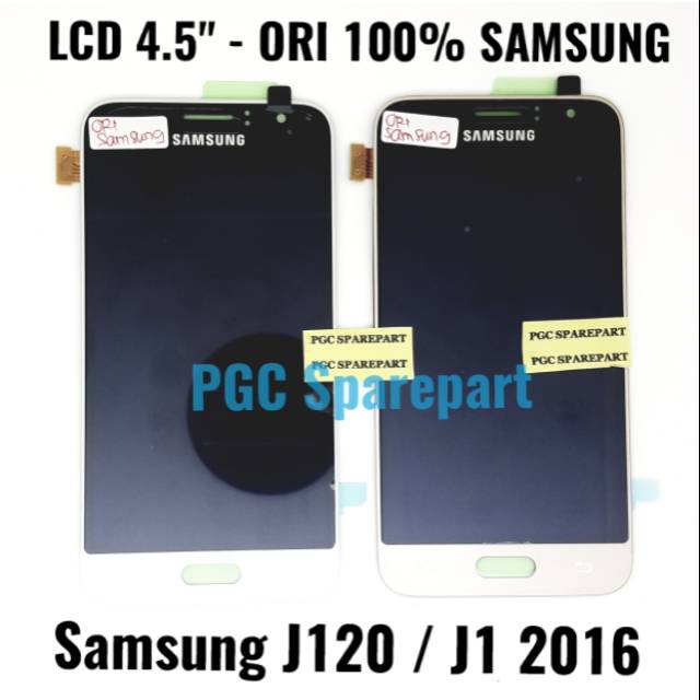 LCD Touchscreen Fullset Original 100% Samsung Galaxy J120 / J1 2016 - BUKAN ORI OEM