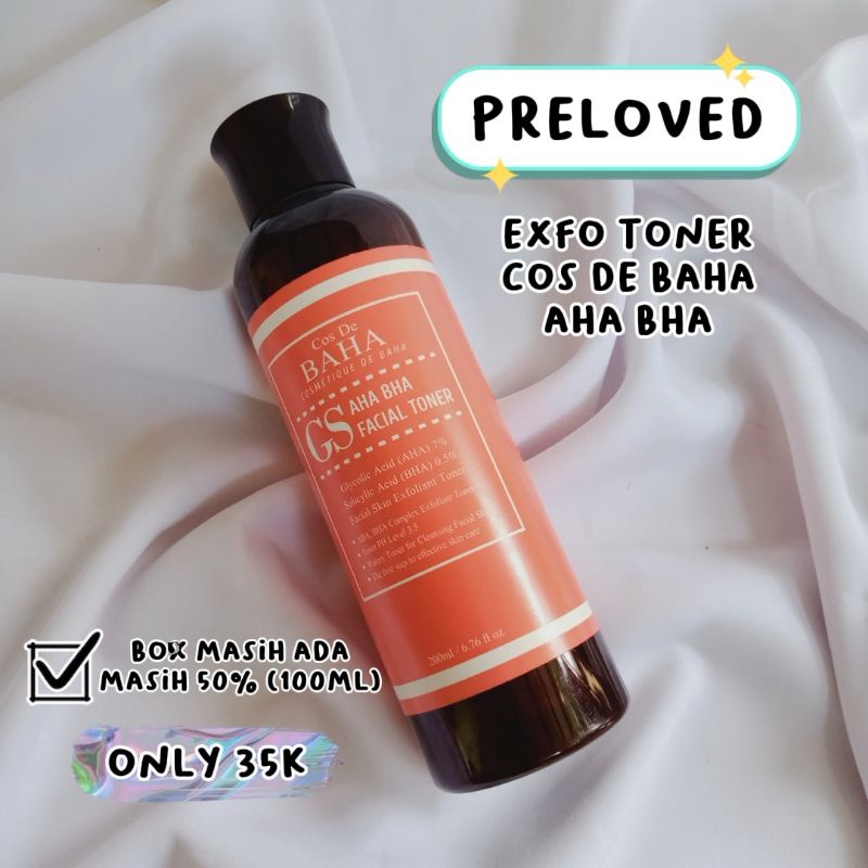 (Preloved) Toner Cos De Baha AHA BHA