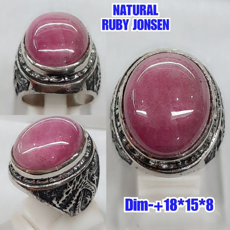 BISA BAYAR DI TEMPAT NATURAL BATU PERMATA RUBY DAGING D19