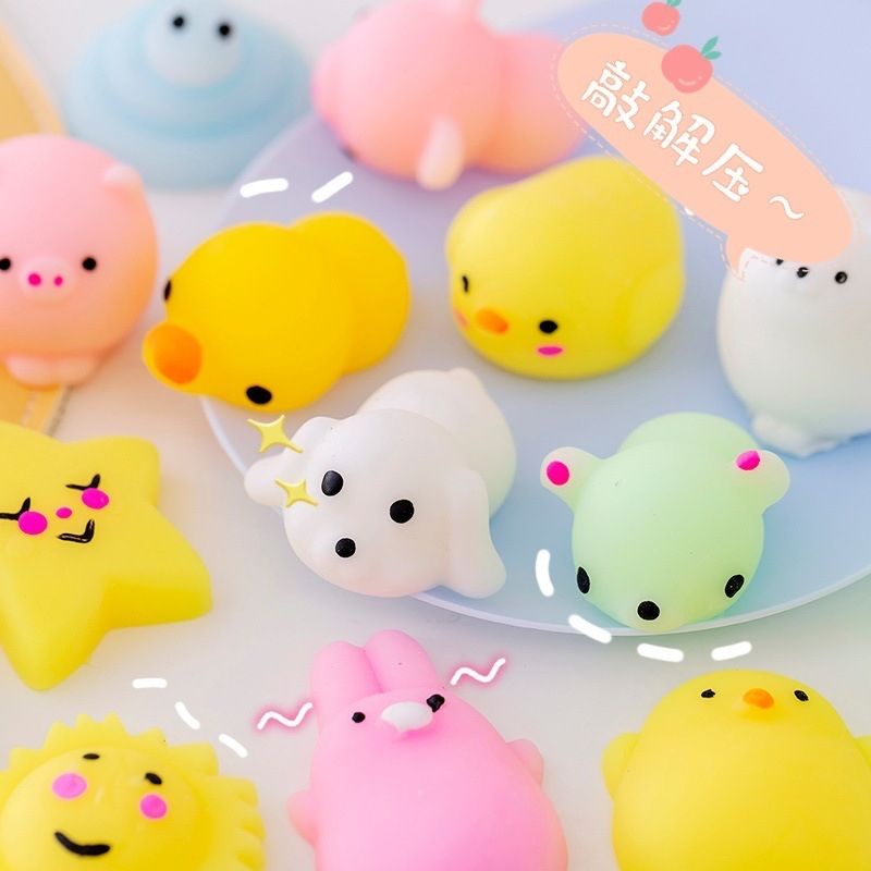 Squishy Mini Murah  Mainan Anti Stress Squishy Mochi HP Mainan Karet Binatang Mainan Anti Stres