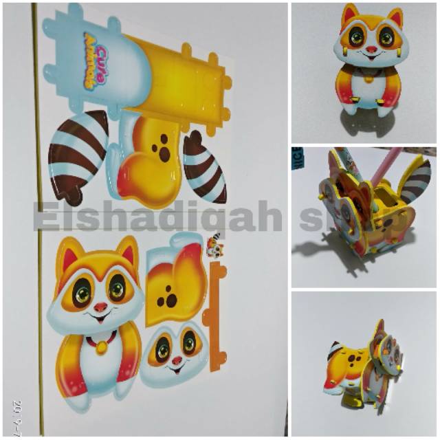 

PUZZLE TEMPAT PENSIL KARAKTER - SOUVENIR ULTAH - HADIAH ULTAH