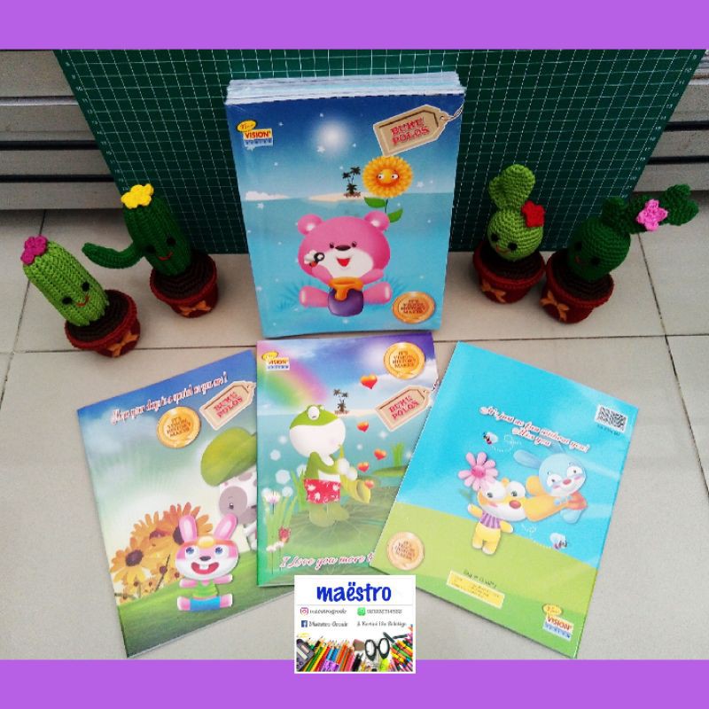 Buku Skrip Vision / Buku Polos Vision / Buku Polos