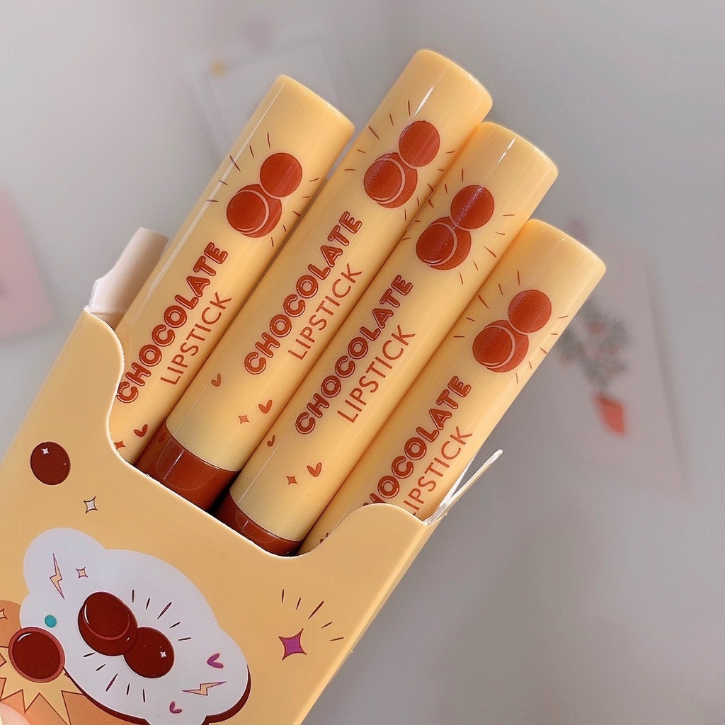 [Per Batang] Lipstick Hasaya Girl Chocolate Lipstick HH1065