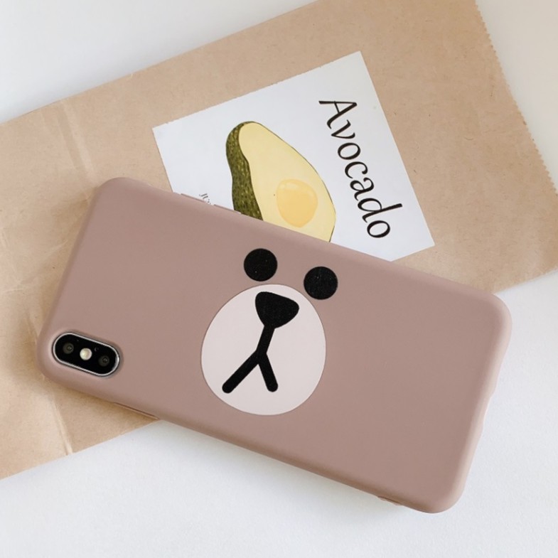 Brown Face printing samsung a01 m30s m31 note 10 s10 lite a31 realme 6 pro y30 y50 y11 v19 a12 a52