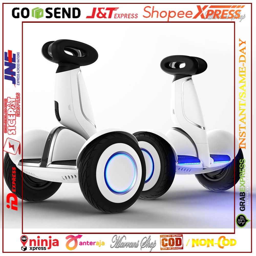 [SKUTER❤] Xiaomi Ninebot Plus Balance Car Mini Segway Self Balancing Scooter [PUTIH]