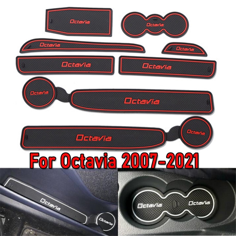 Pad Karet Anti Slip Untuk Skoda Octavia 3 2 A7 A5 2021 2020 2019 2018 2017 07-16