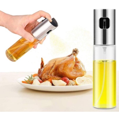 Botol Spray pump minyak goreng 100ml BBQ Kaca