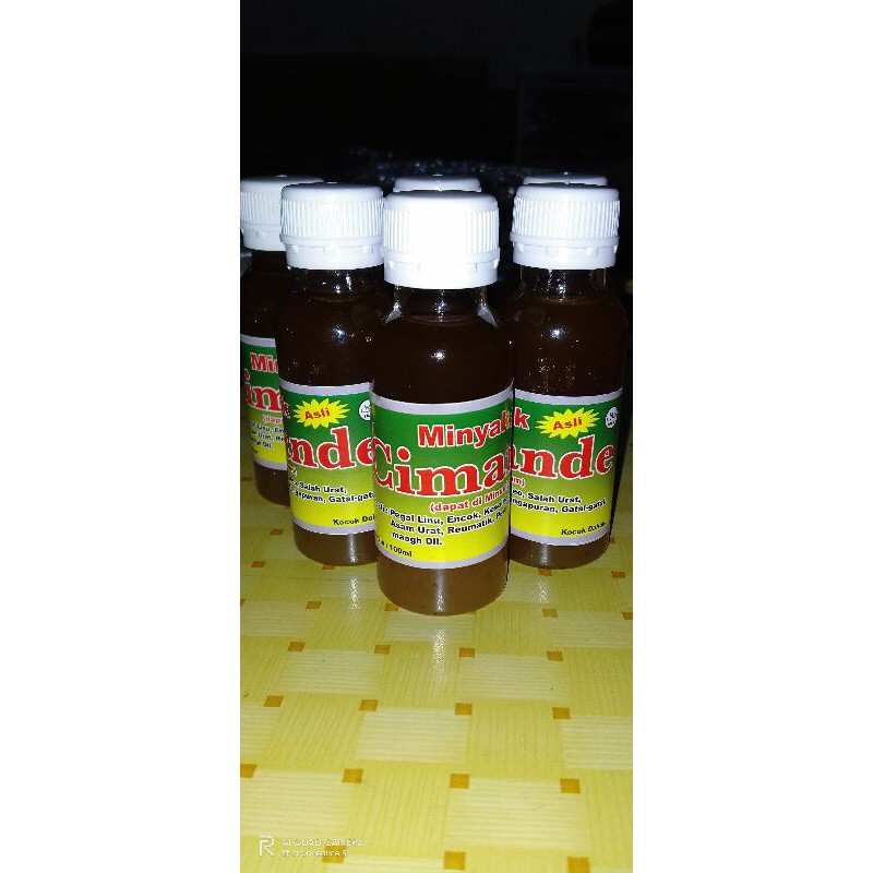 Minyak Cimande Asli 100%/Minyak Urut Cimande/Minyak Balur Cimande