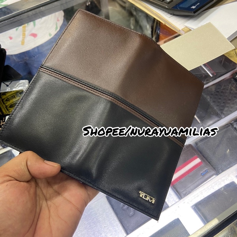 Dompet panjang Tumi Grade ori Quality dompet kulit asli pria tumi