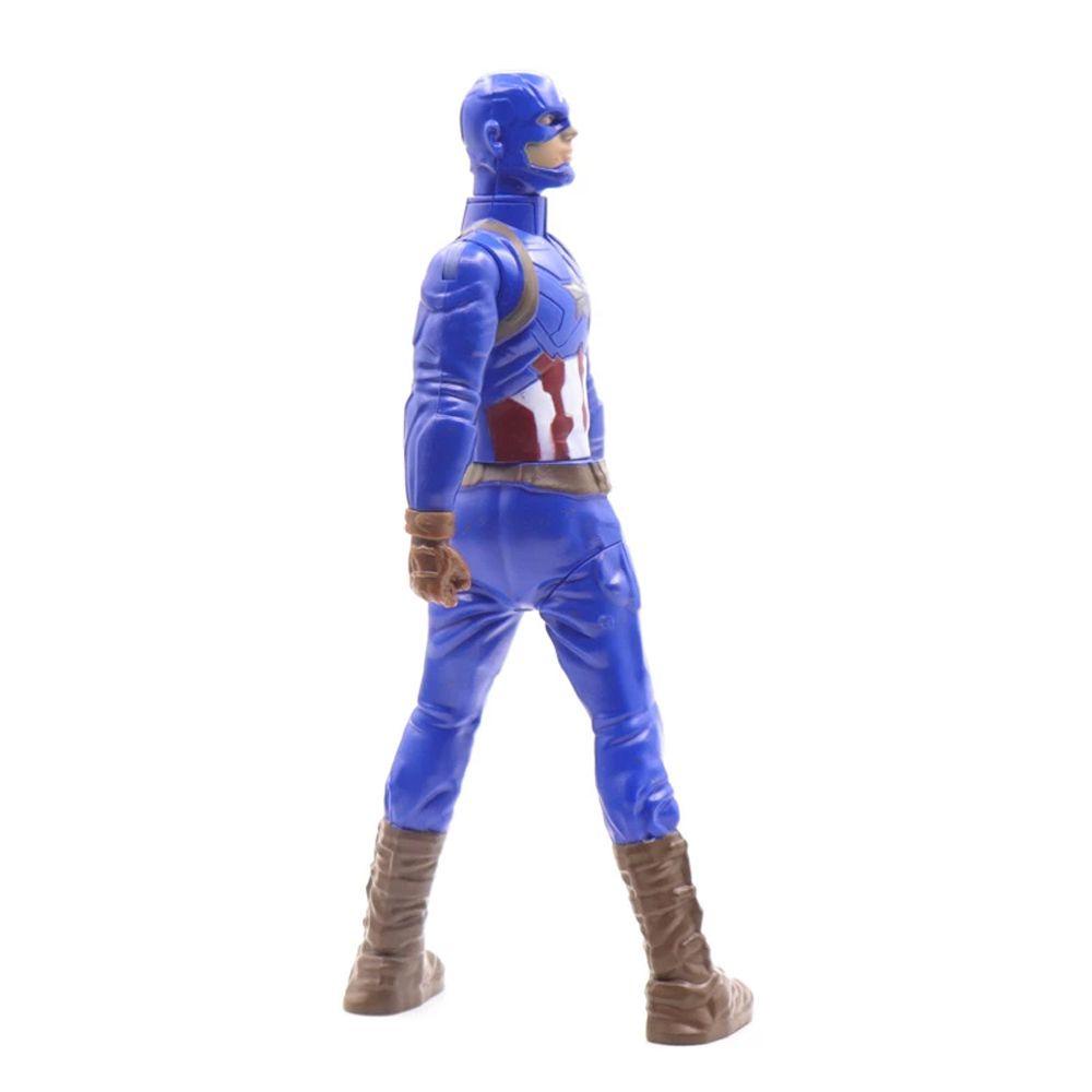 Needway Action Figure Plastik Marvel Mainan Iron Man Captain America Boneka Super Hero Hulk Collection Model