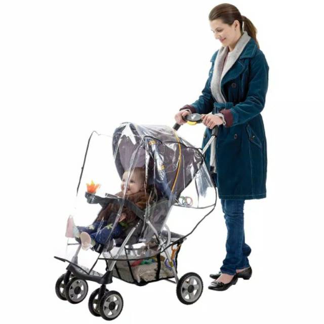 COVER Stroller Bayi Allsize Raincoat untuk Semua Stroller strollercp
