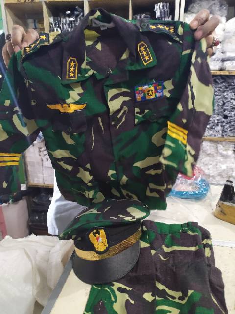 Baju anak loreng jendral kecil