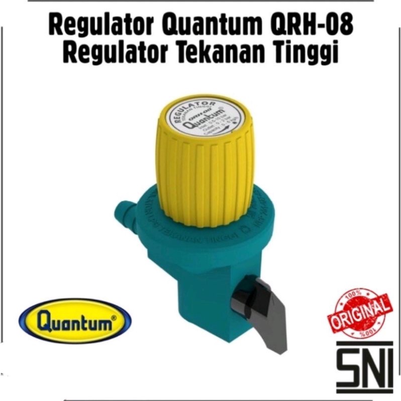 Regulator Gas Tekanan Tinggi Quantum QRH-08/Regulator High Pressure Quantum