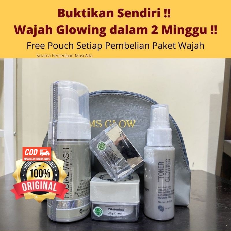 MS Glow msglow paket garansi asli dari official jogja