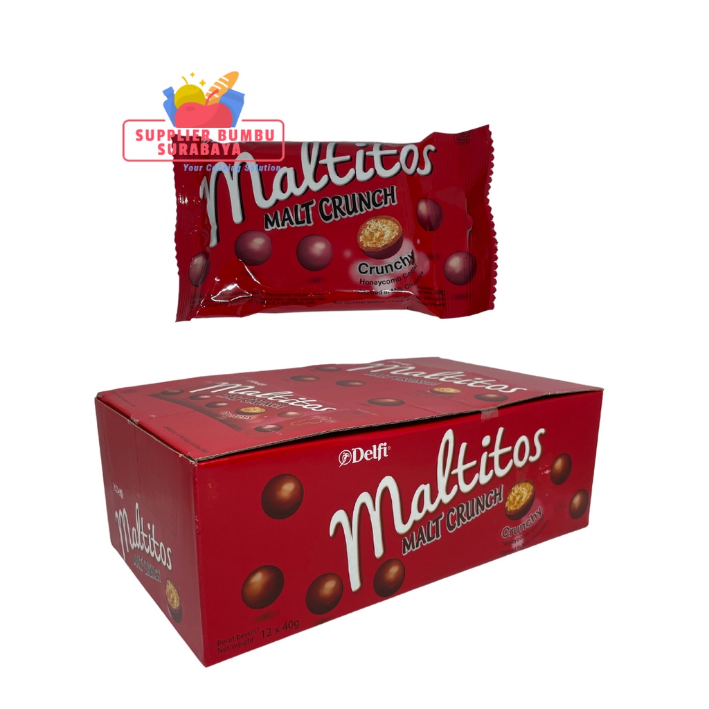 Coklat Delfi Maltitos 40g