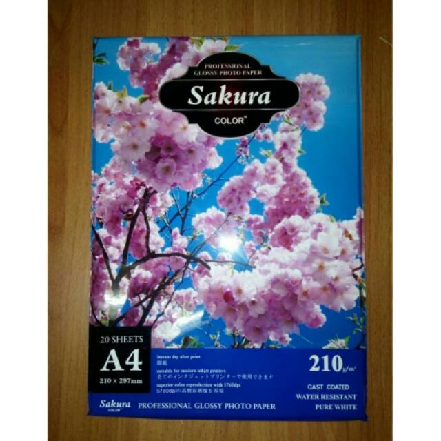 

Sakura glossy paper sakura 210g