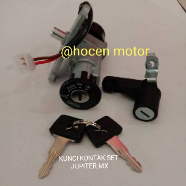 Jual KUNCI KONTAK JUPITER MX SET DEPAN BELAKANG OEM YANG BAGUS PRODUK