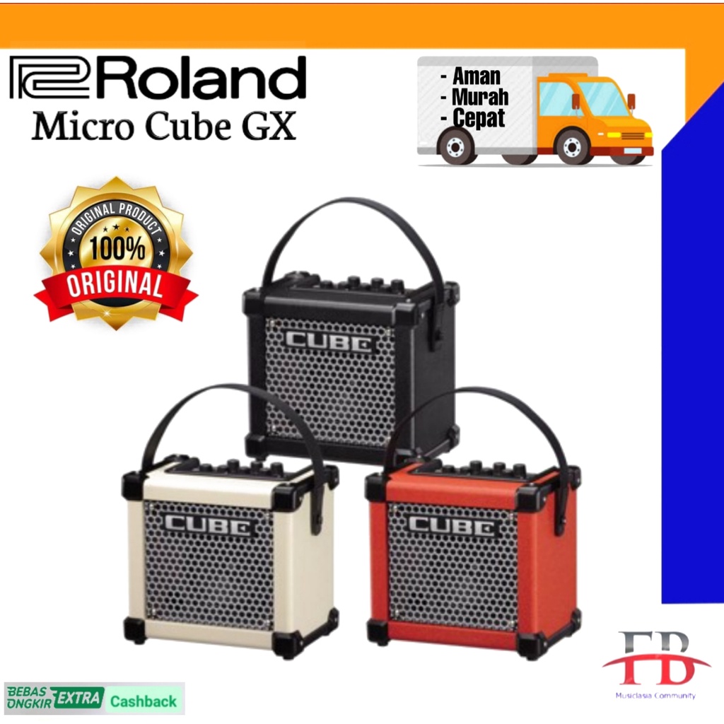 Roland Micro Cube GX Guitar Amplifier / MicroCube / CubeGX  Ampli Gitar