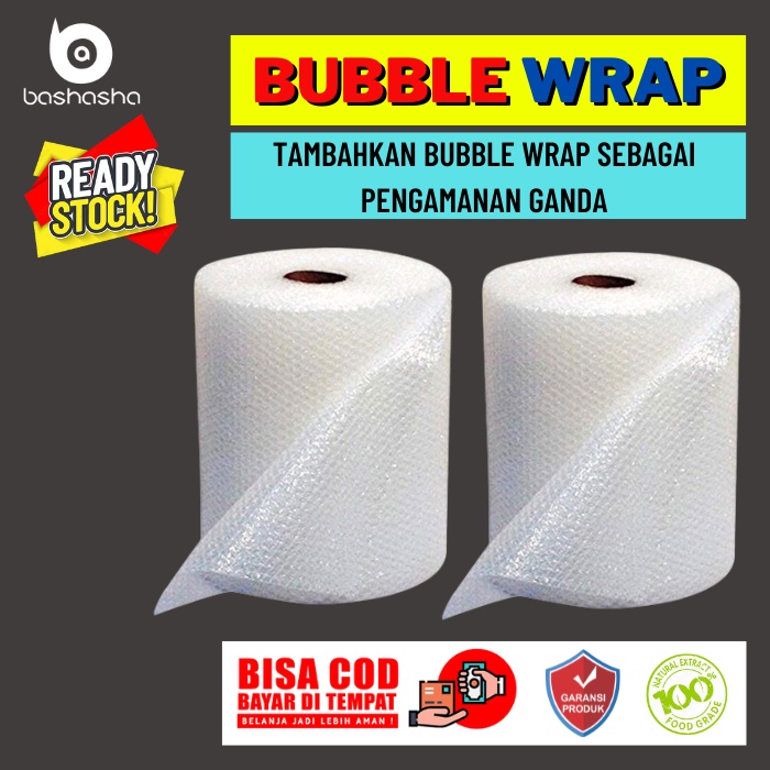 

Packing Pelindung / Tambahan Bubble Wrap