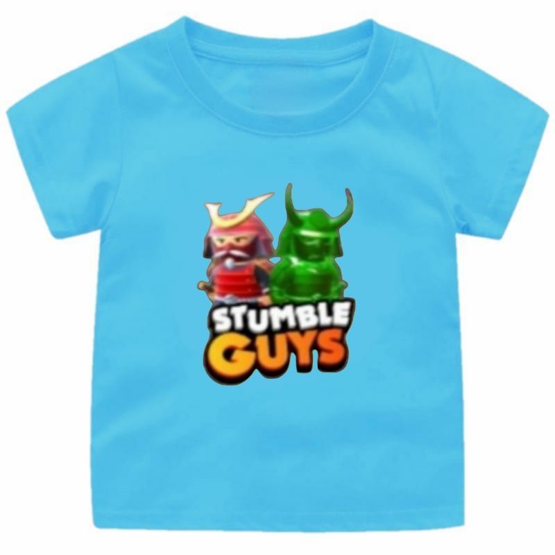 KAOS ANAK STUMBLE GUYS (2) CEWEK-COWOK 1-12 TAHUN FASHION ANAK TERBARU