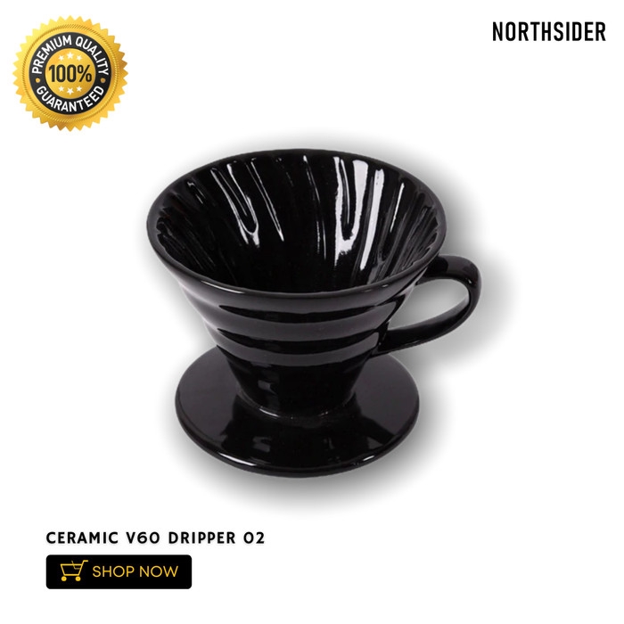 V60 DRIPPER 02 CERAMIC - DRIPPER KOPI V60 KERAMIK