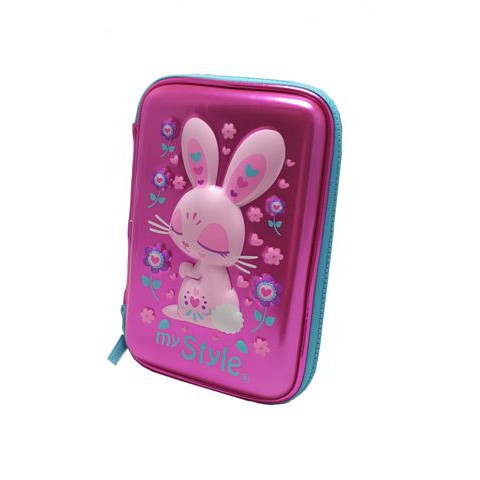 

MY Style TM 2274 Rabbit Hardtop Pencil Case (Metal Finish Material)