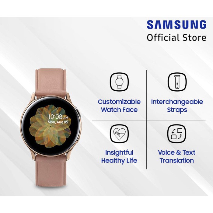 Samsung Galaxy Watch Active 2 40mm Aluminium Original