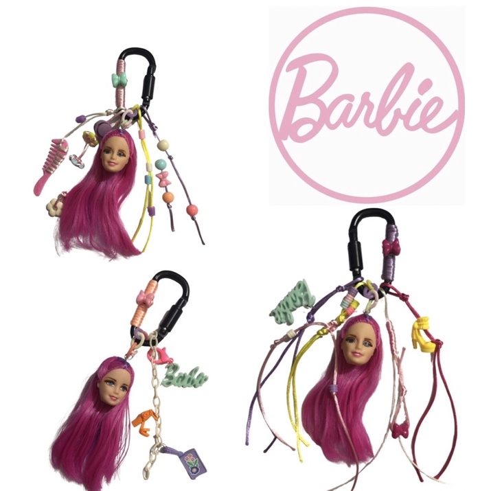 Barbie bag charm / bag charm / carabiner / carabiner bag charm