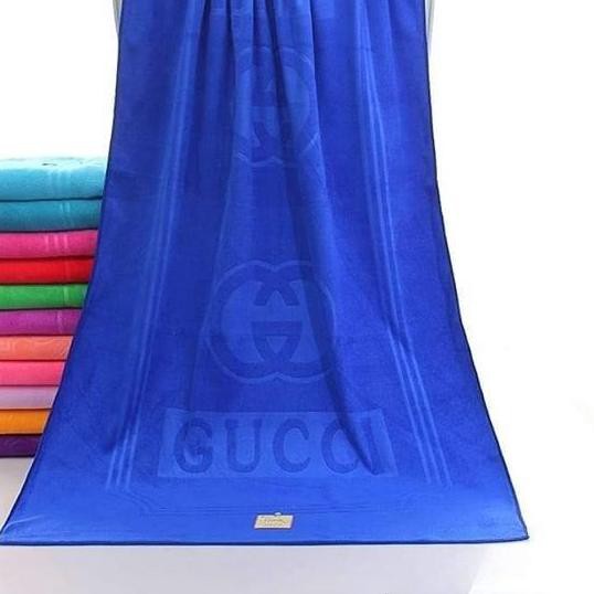 TREN MASA KINI Handuk Gucci 70x140cm - Handuk Besar Polos - Handuk Gucci Import,