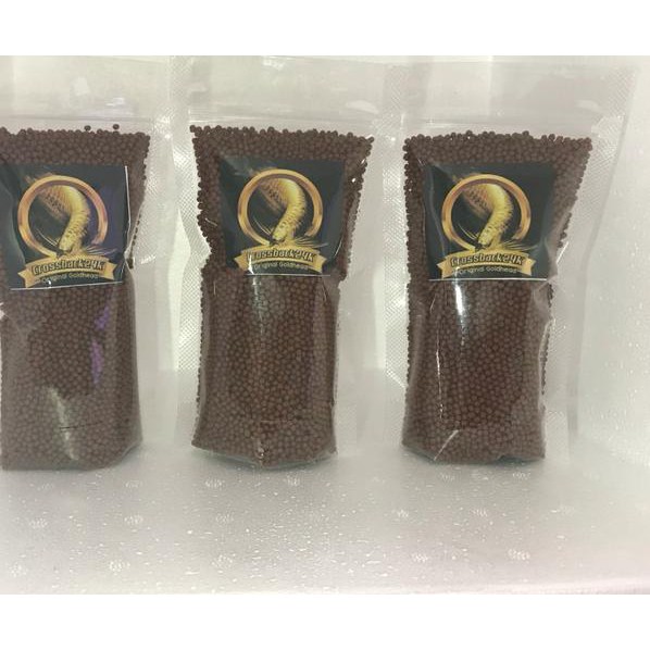 

Pellet / pelet Dewa Crossback 24K / Super Red arwana / arowana 100gr