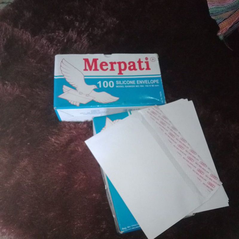 

Amplop merpati isi 100 perekat