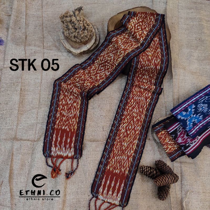 Syal Tenun Kasar Selendang Motif Etnik-STK 05