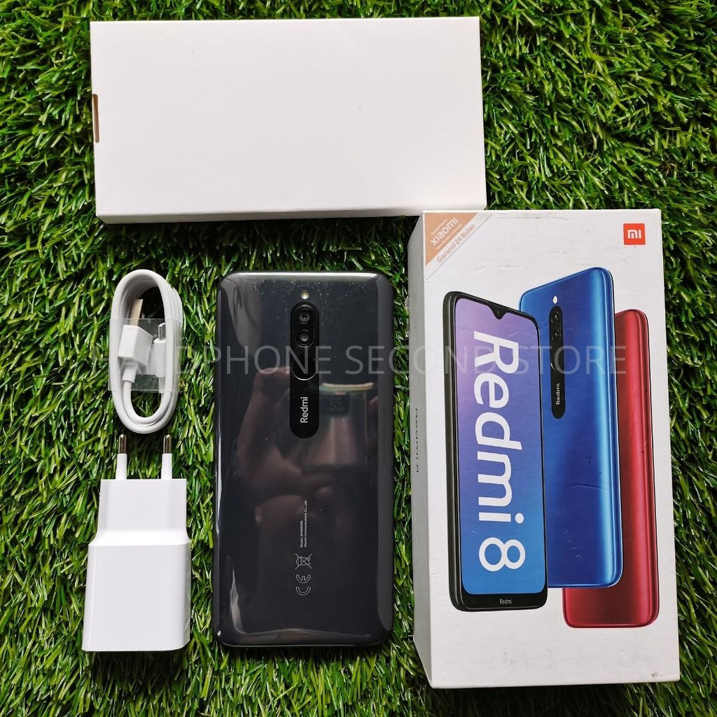 HP SECOND XIAOMI REDMI 8 4/64GB HANDPHONE SECOND HP SEKENANDROID HP BEKAS MURAH-1