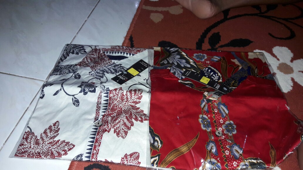 Ciara Red- Aden Shirt / Kemeja Batik Pria