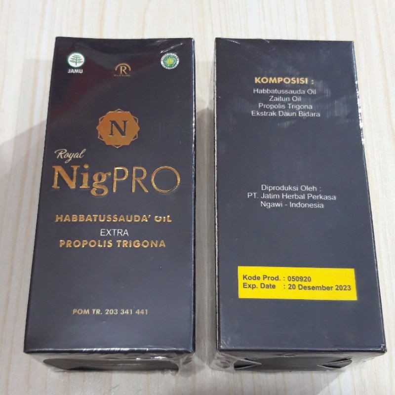 NigPRO Isi 100 - Habbatussauda Oil Extra Propolis Trigona