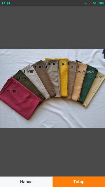 TERMURAH VOAL ANTI AIR SAHARA LC / HIJAB JILBAB SEGIEMPAT VOAL MIRACLE LASERCUT WATERPROOF SIGNARICA