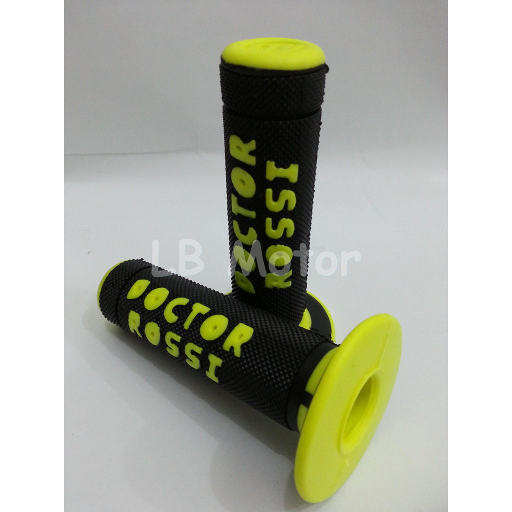 Handgrip Handfat Motor Karet Doctor Rossi Kuning Stabilo