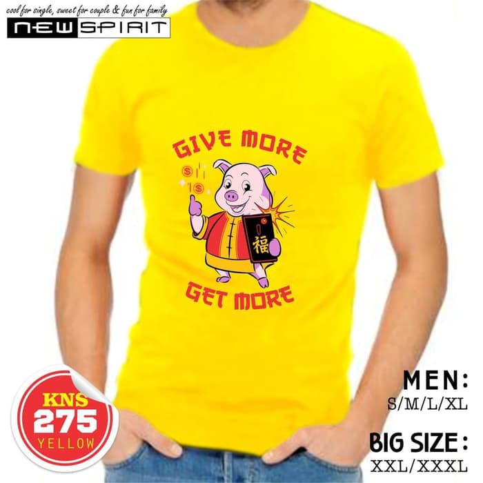 Kaos Imlek/Baju Imlek/Couple Imlek/ Newspirit Kaos Imlek Couple Family