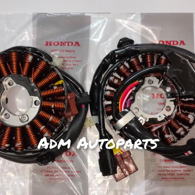 Spul Stator Magnet Assy Set Sensor Ckp Honda Pcx 150 Lokal (2018)Ori