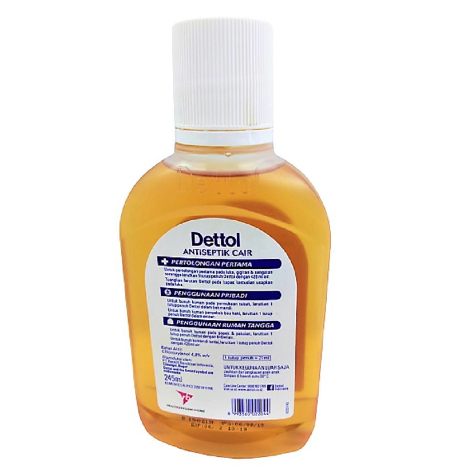 Dettol Liquid Antiseptik 245ml