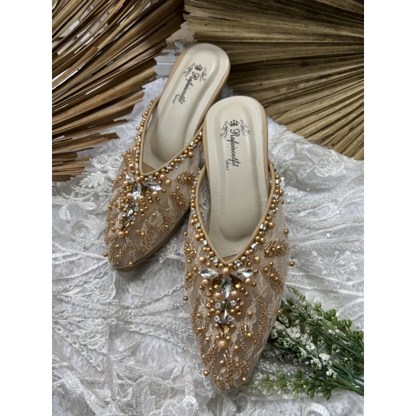 sepatu Rafaizoutfit sepatu wedding Alena nude tinggi 7cm tahu