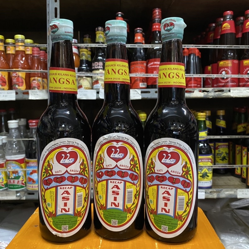 

(600ml) Kecap Asin/ Kecap asin 2 angsa/ kecap asin angsa/ kecap asin dua angsa/ Dua angsa/ Kecap asin cap hati angsa