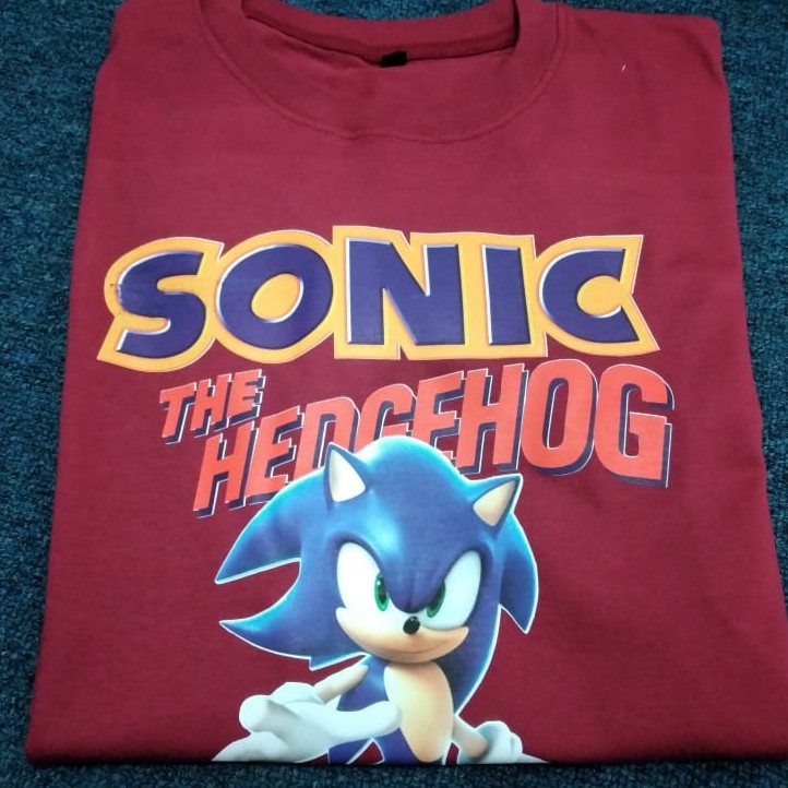 Kaos Sonic The Movie | Kaos Sonic Murah | Kaos Sonic Family | Kaos Sonic Premium