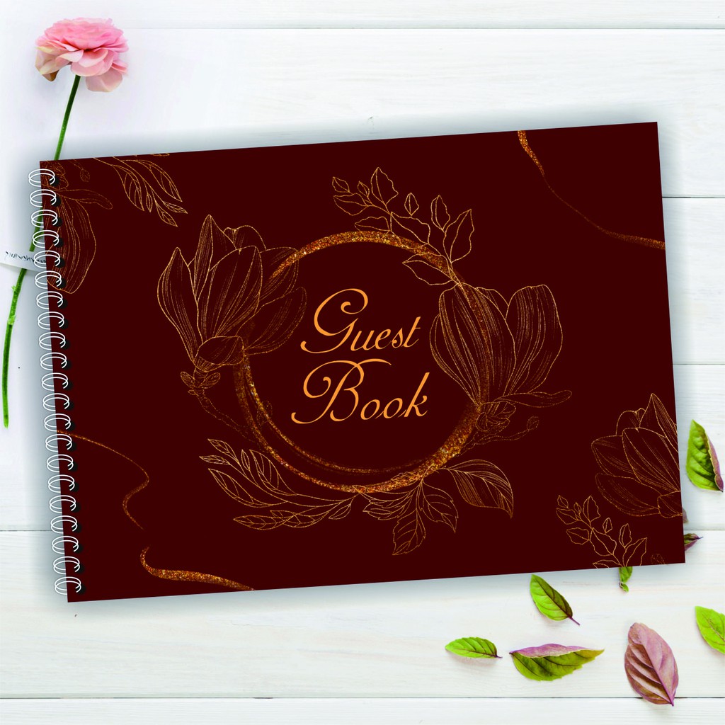 

[READY] BUKU TAMU PERNIKAHAN, GUEST BOOK HARD COVER (GB-19)