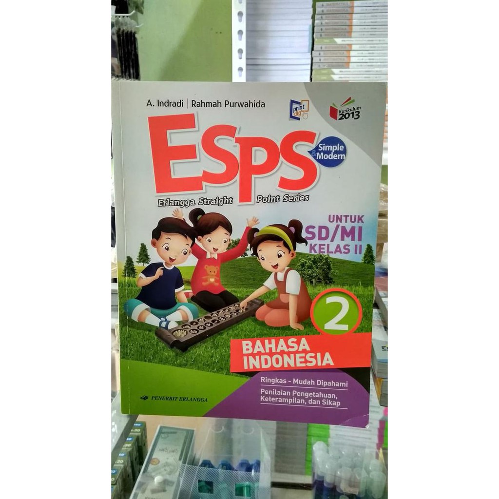 Esps Bahasa Indonesia 2 Untuk Sd/Mi Kelas Ii ( K13N ) Erlangga